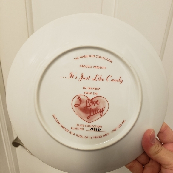 NWOB I Love Lucy "It's Just Like Candy" The Hamilton Collection 1989 - Picture 5 of 8